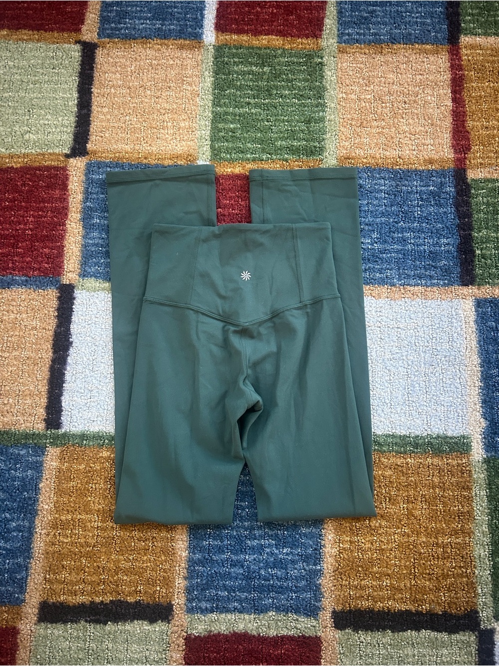 Athleta Forest Green High-Rise Leggings